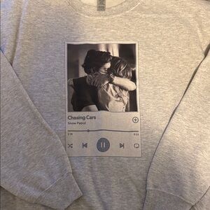 Greys Anatomy Chasing Cars Crewneck